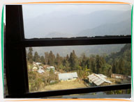 View of Neora Valley from one of the rooms